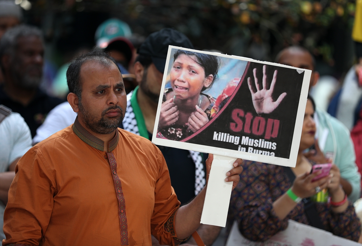 ABD ve Kanada'da Arakan protestosu - 9