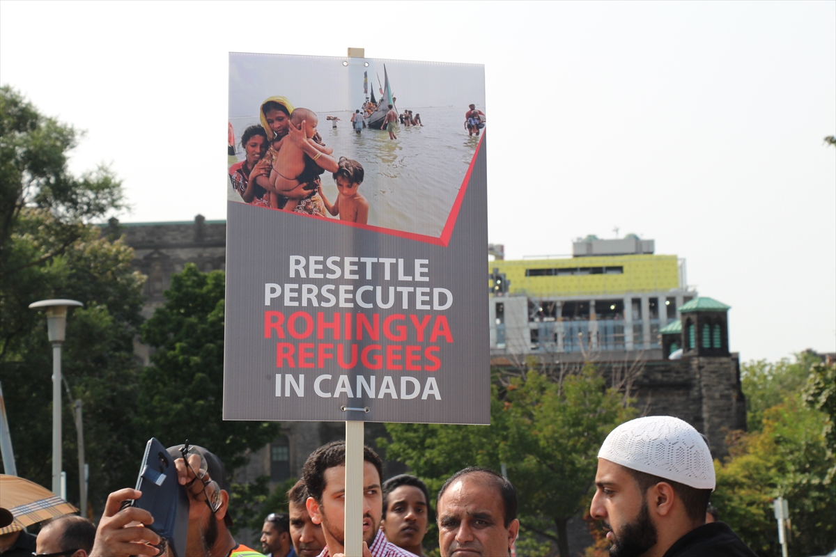 ABD ve Kanada'da Arakan protestosu - 18