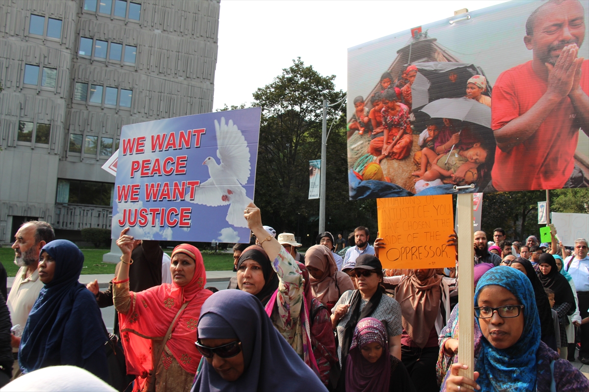 ABD ve Kanada'da Arakan protestosu - 31