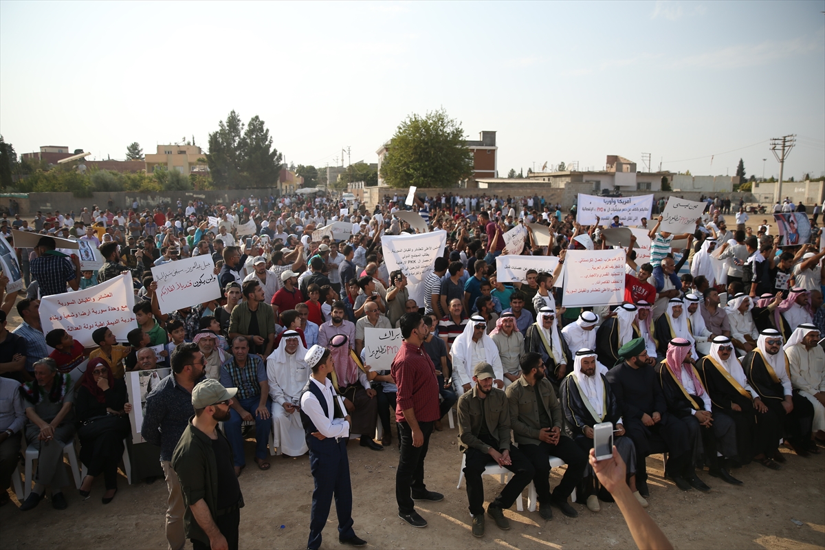 Sıfır noktasında PYD protestosu - 0
