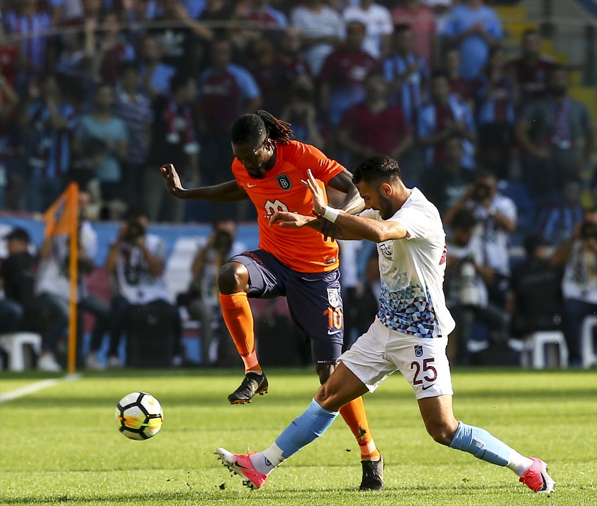 Başakşehir - Trabzonspor karşılaşmasından kareler - 0