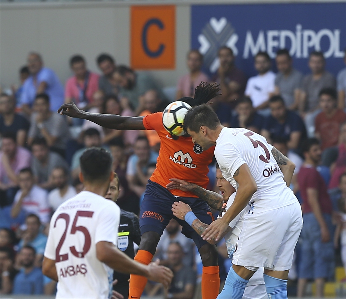 Başakşehir - Trabzonspor karşılaşmasından kareler - 0