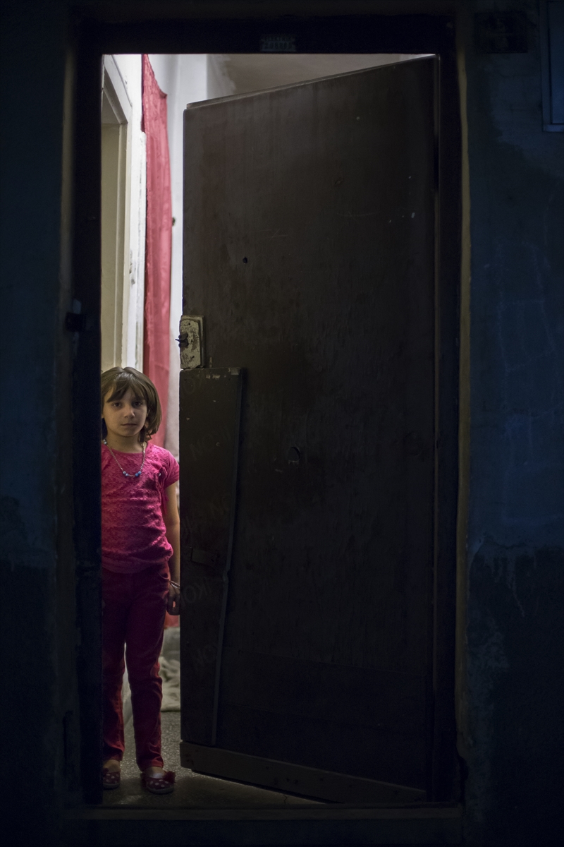 'Kapının ardındaki' Suriyeli çocuklar - 1