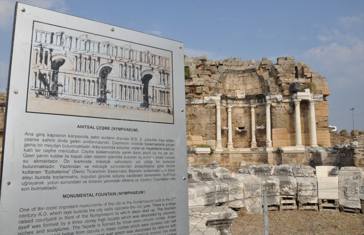 Side'de Anıtsal Çeşme restore edilecek - 0