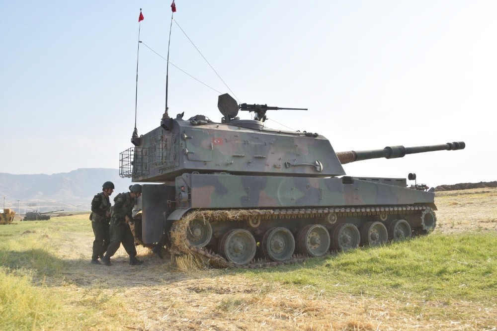 TSK Habur'daki tatbikatın yeni fotoğraflarını paylaştı - 10