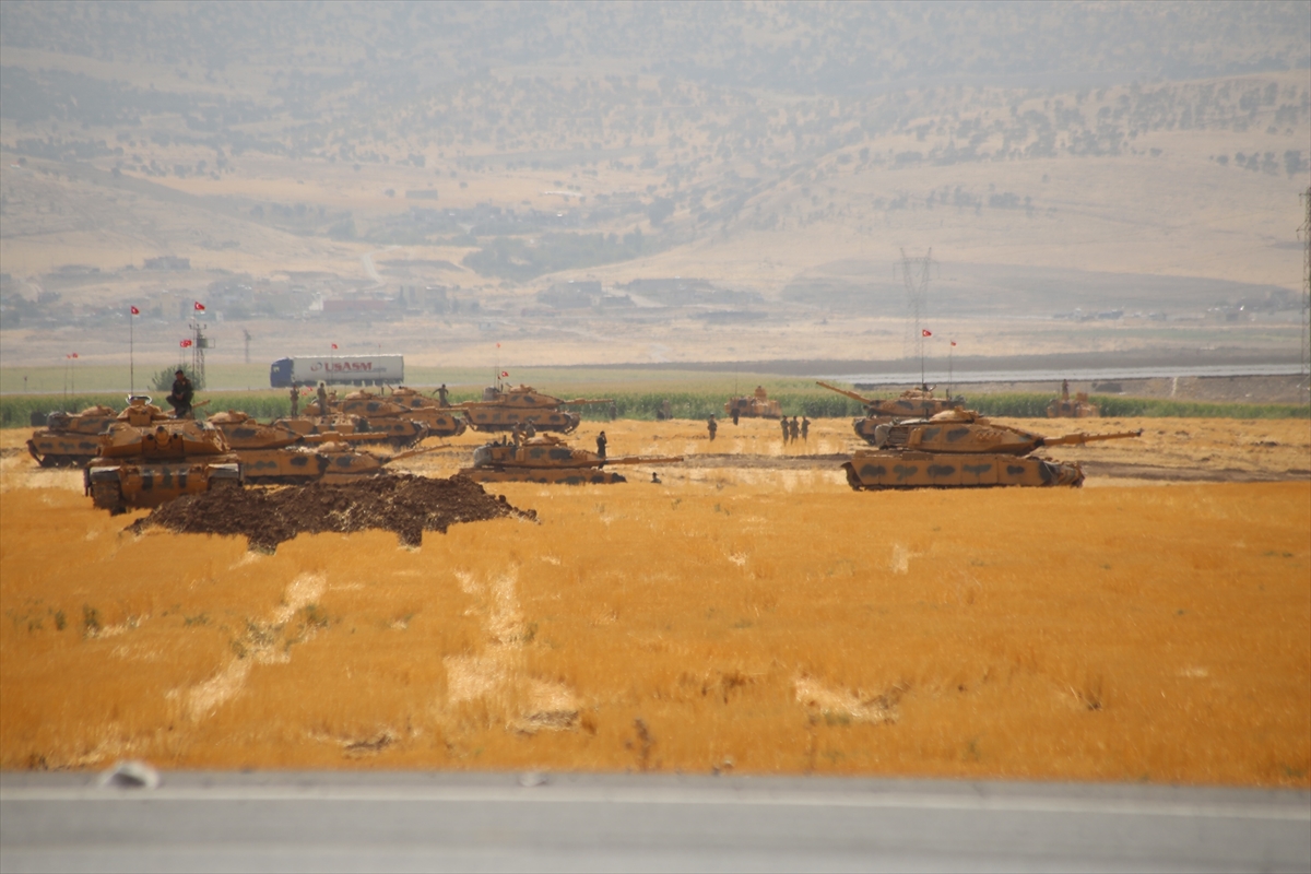 TSK Habur'daki tatbikatın yeni fotoğraflarını paylaştı - 1