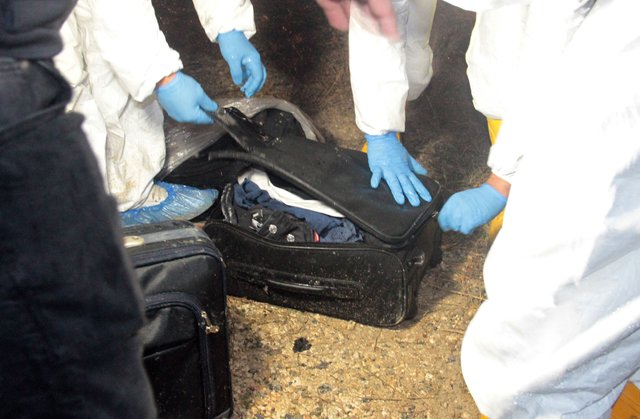 Düşen jetin enkazı görüntülendi - 0