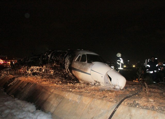 Düşen jetin enkazı görüntülendi - 0