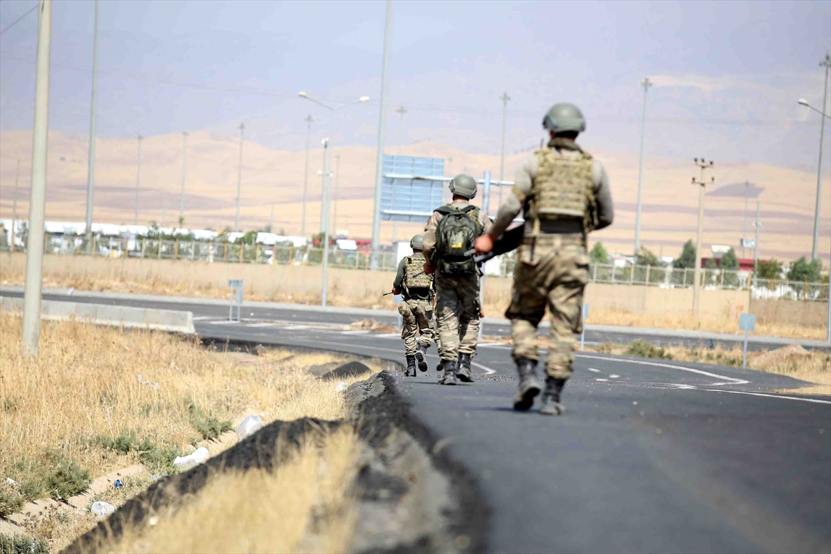 Silopi-Habur bölgesindeki tatbikat sürüyor - 0