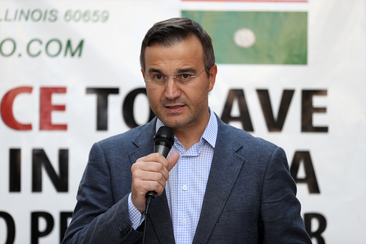 ABD'de Arakan protestosu - 0