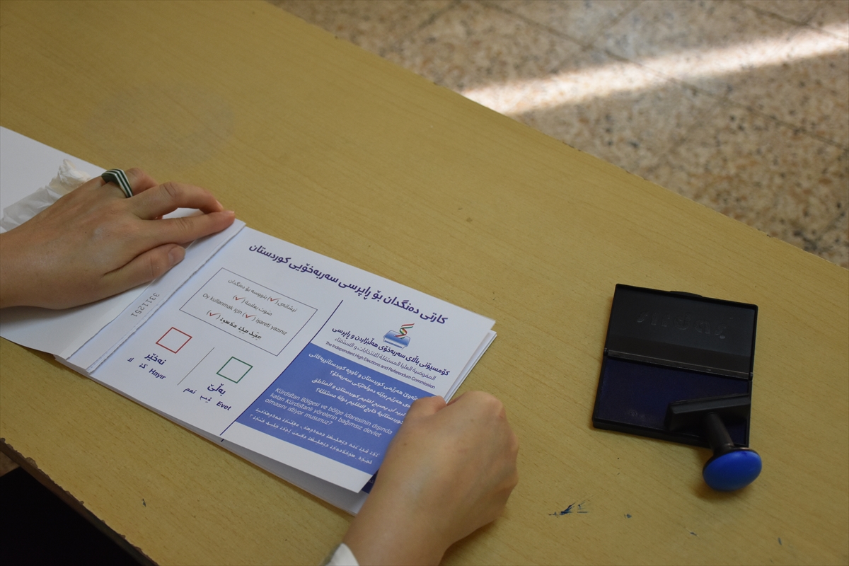 IKBY referandumundan ilk kareler! - 60