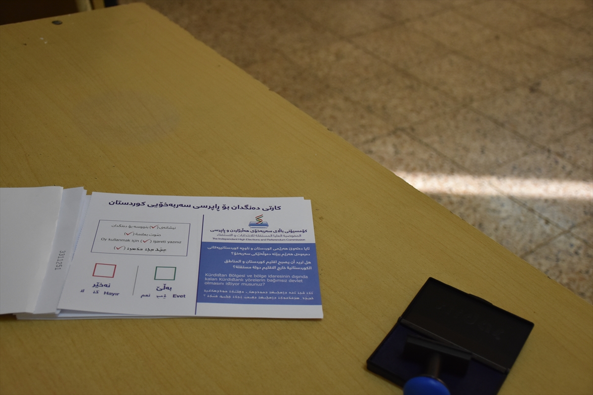 IKBY referandumundan ilk kareler! - 64