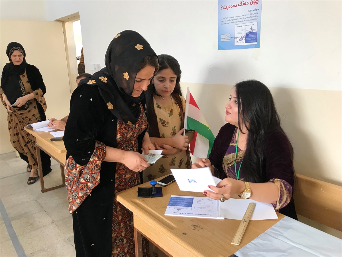 IKBY referandumundan ilk kareler! - 73