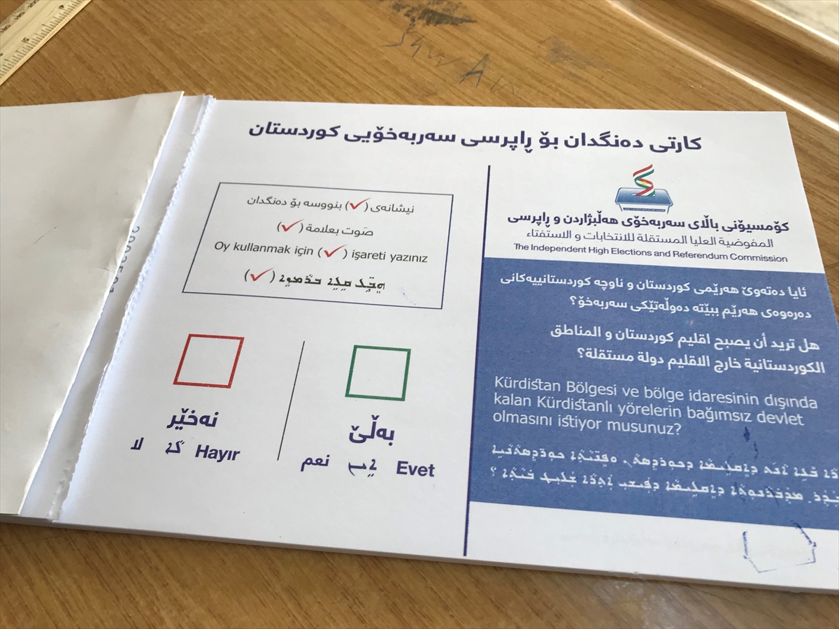 IKBY referandumundan ilk kareler! - 75