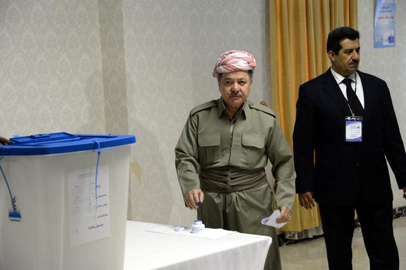 IKBY referandumundan ilk kareler! - 21