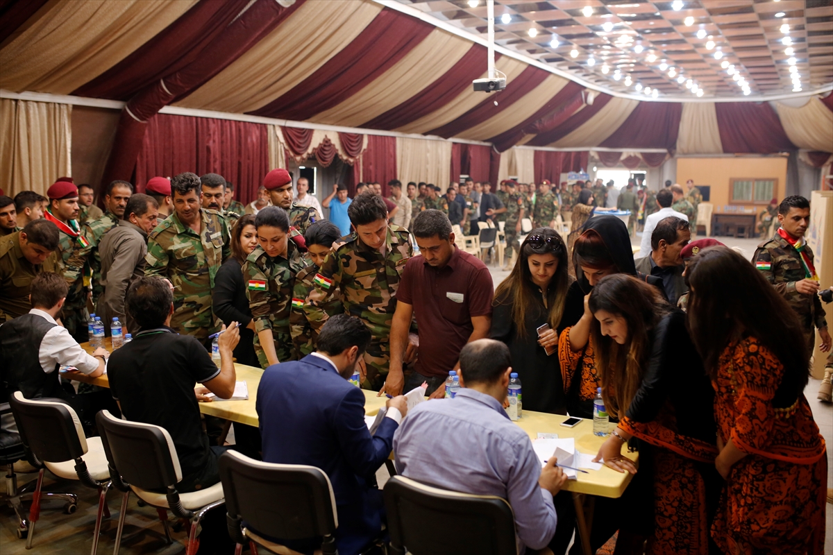 IKBY referandumundan ilk kareler! - 16