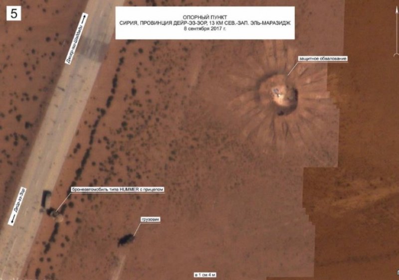 Rusya fotoğrafladı: Deyrizor'da ABD-IŞİD ittifakı... - 0