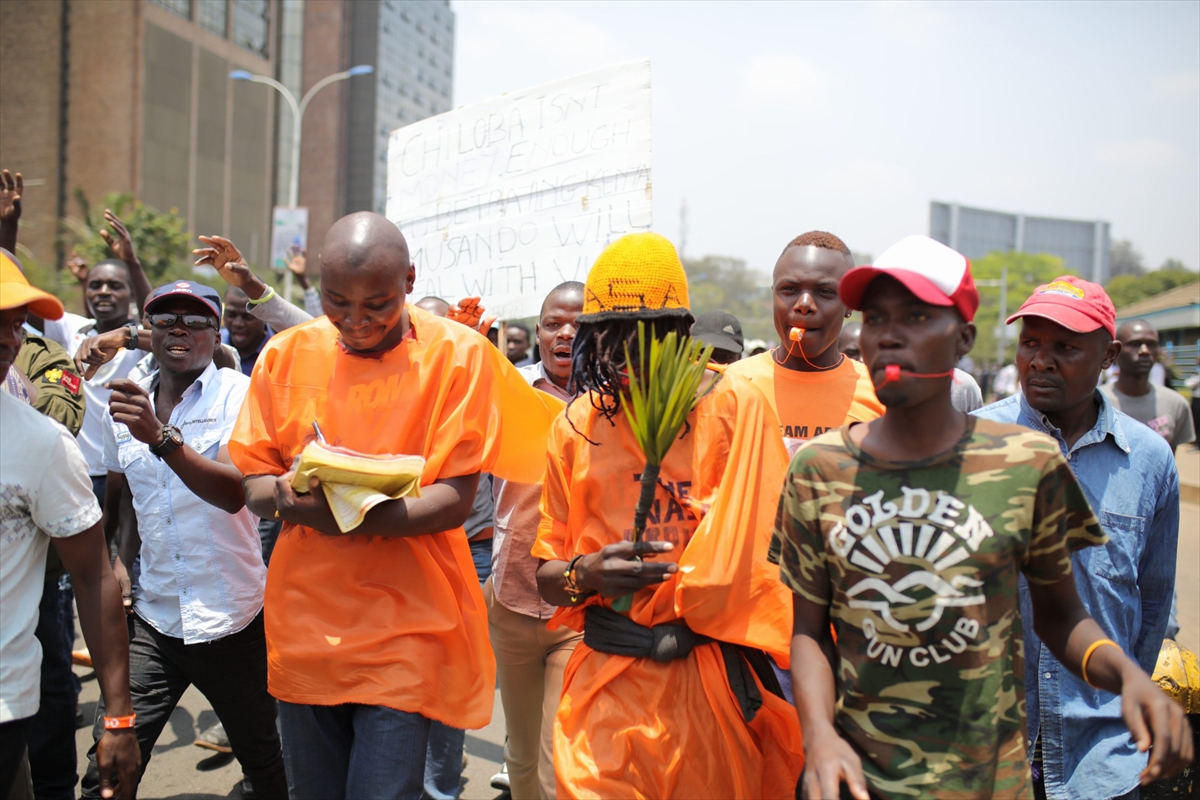 Kenya'dan 'seçim' protestosu - 0