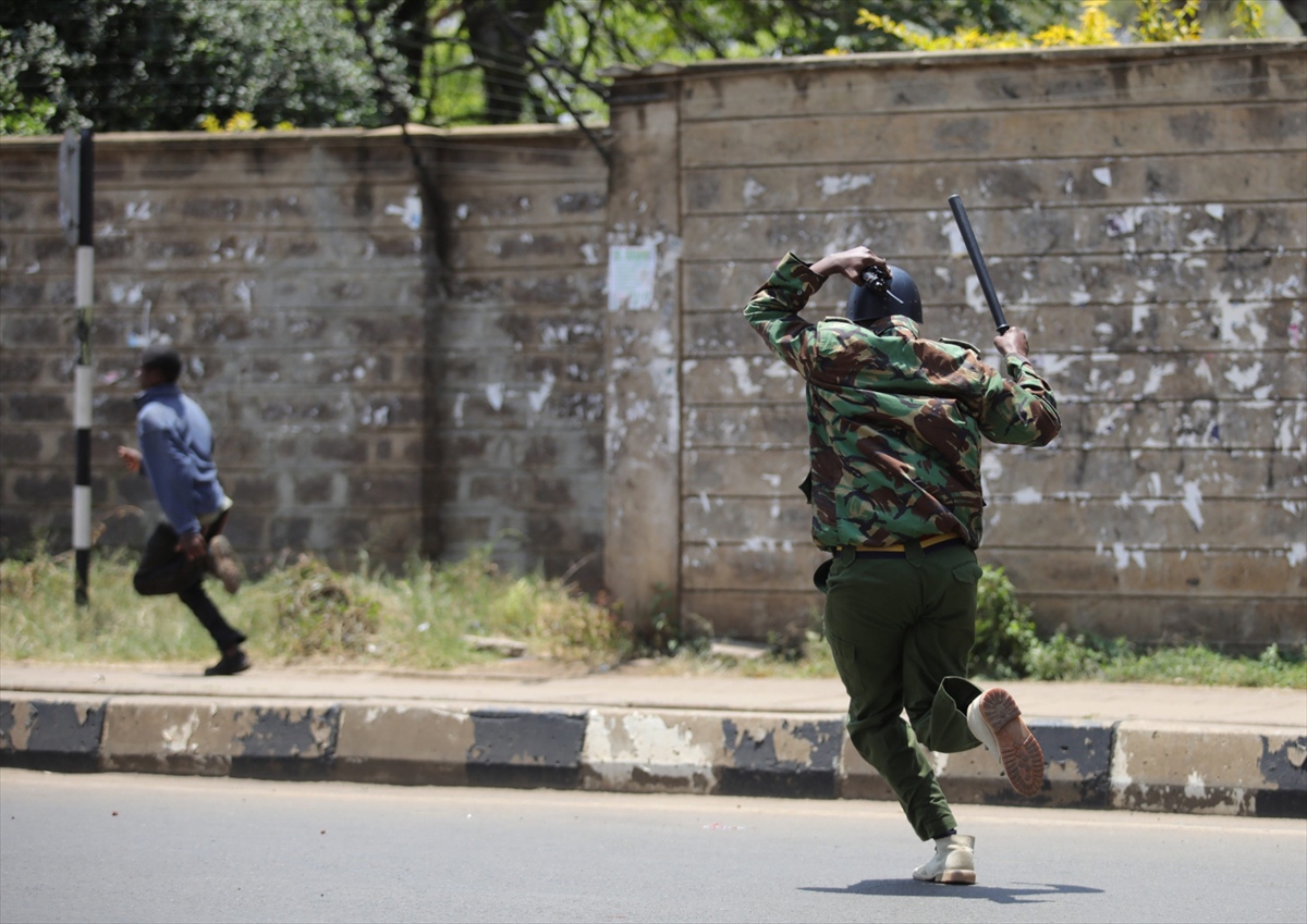 Kenya'dan 'seçim' protestosu - 0