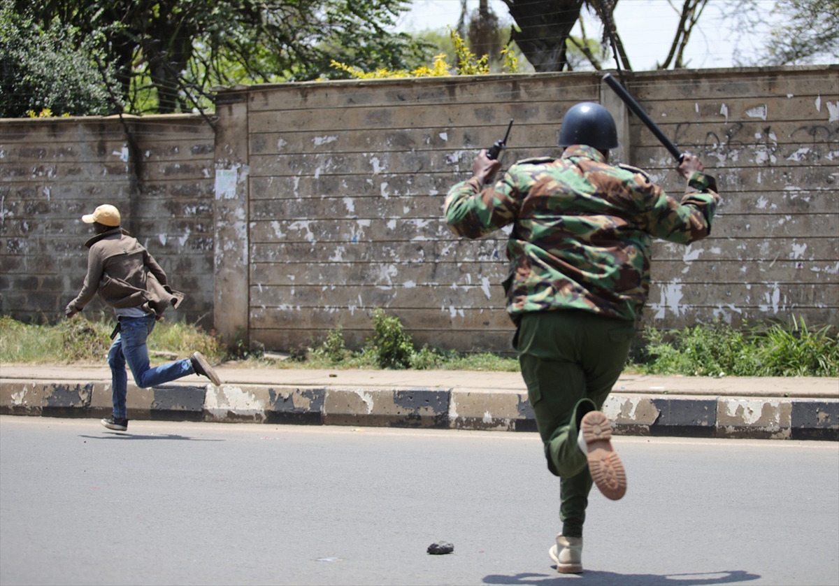 Kenya'dan 'seçim' protestosu - 0