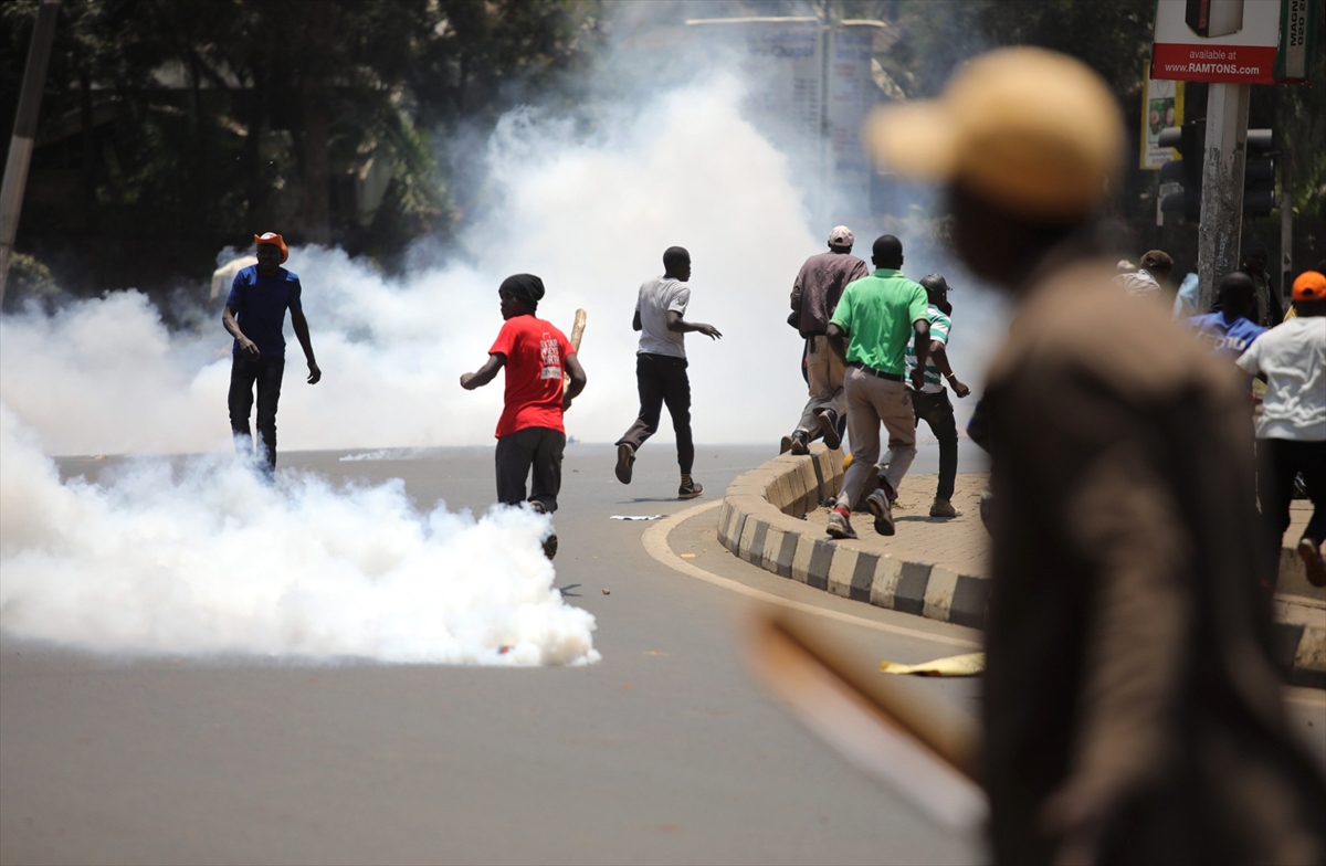 Kenya'dan 'seçim' protestosu - 0