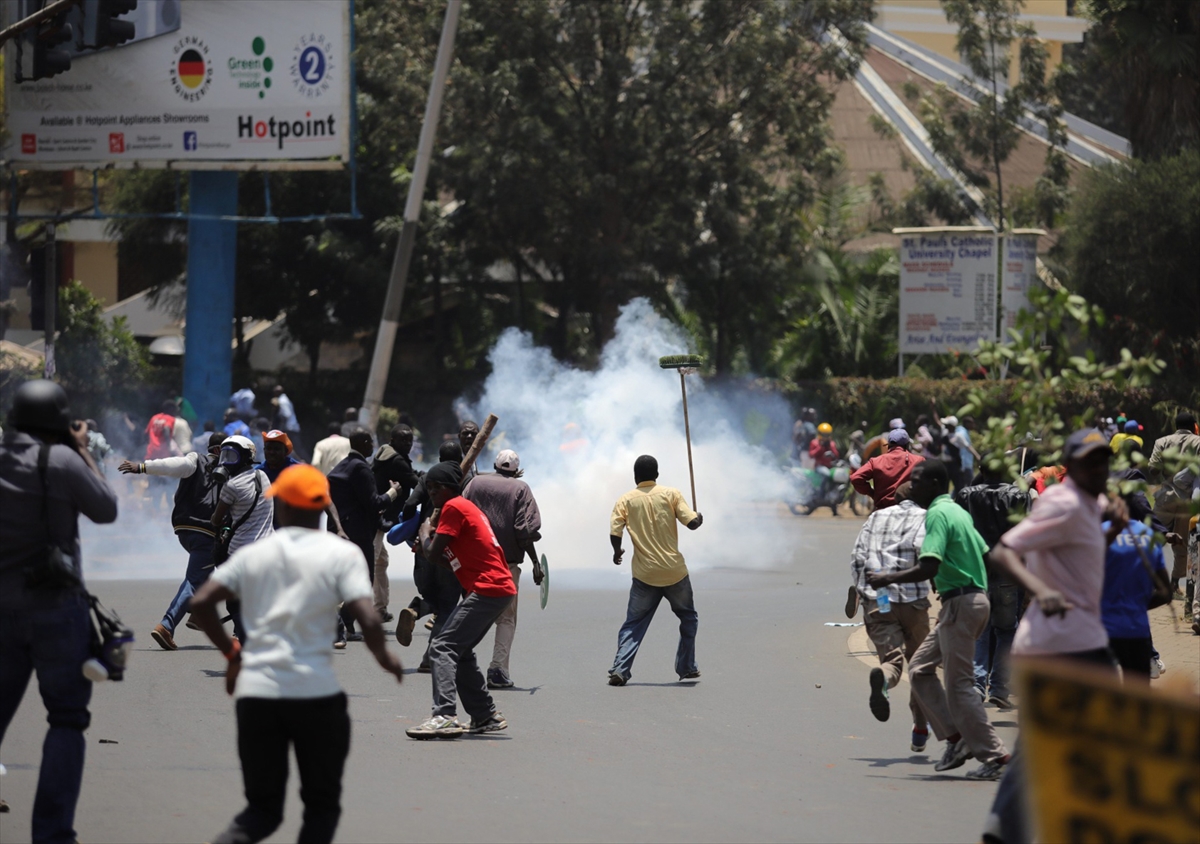 Kenya'dan 'seçim' protestosu - 0