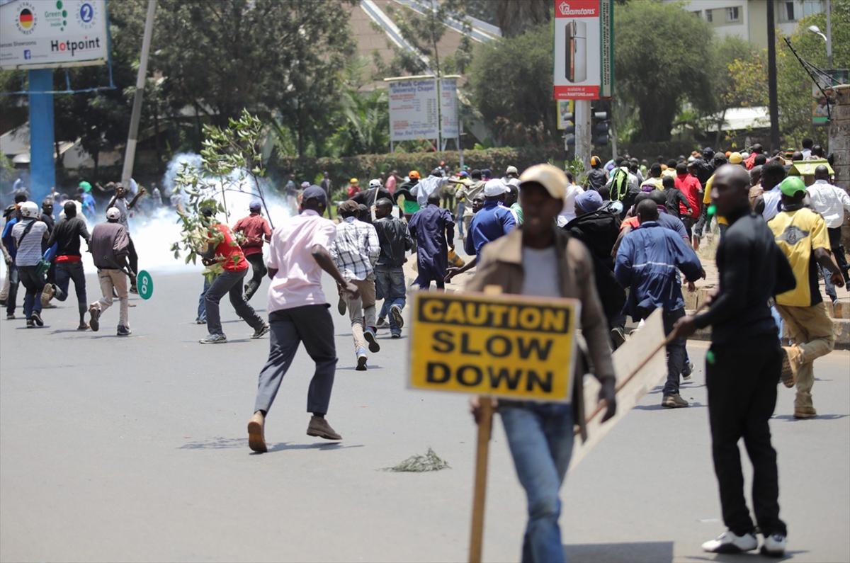 Kenya'dan 'seçim' protestosu - 0