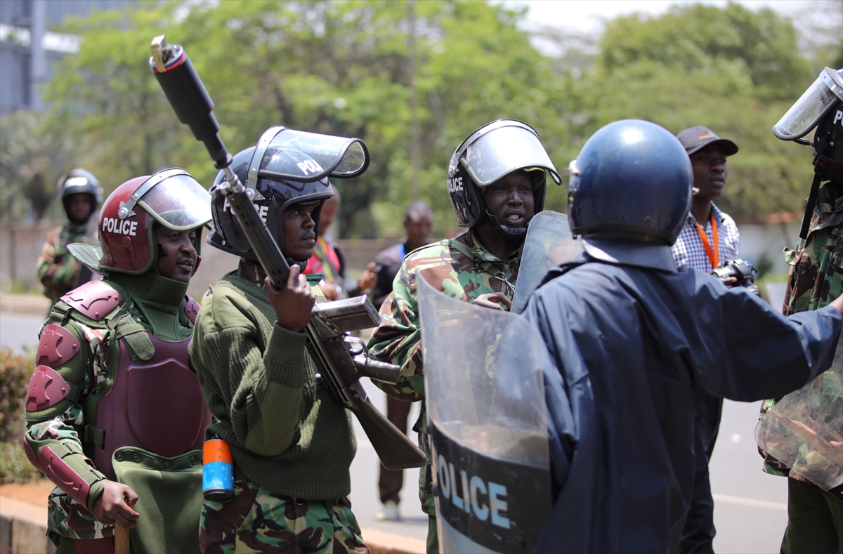 Kenya'dan 'seçim' protestosu - 0