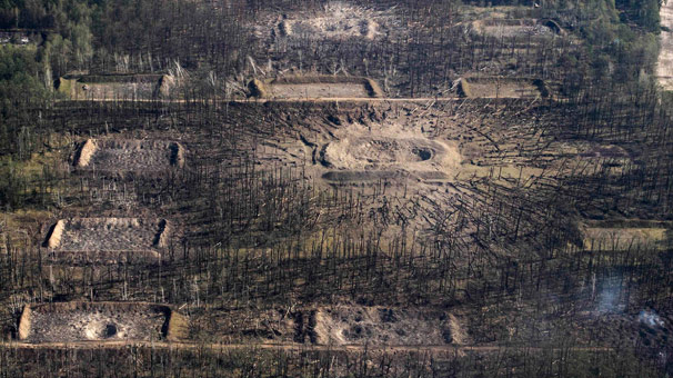 Ukrayna'daki patlamadan şaşırtan kareler - 0