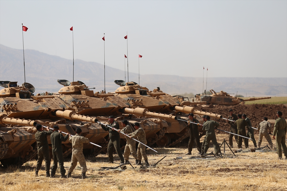 Habur'da tanklara bakım yaptılar - 7