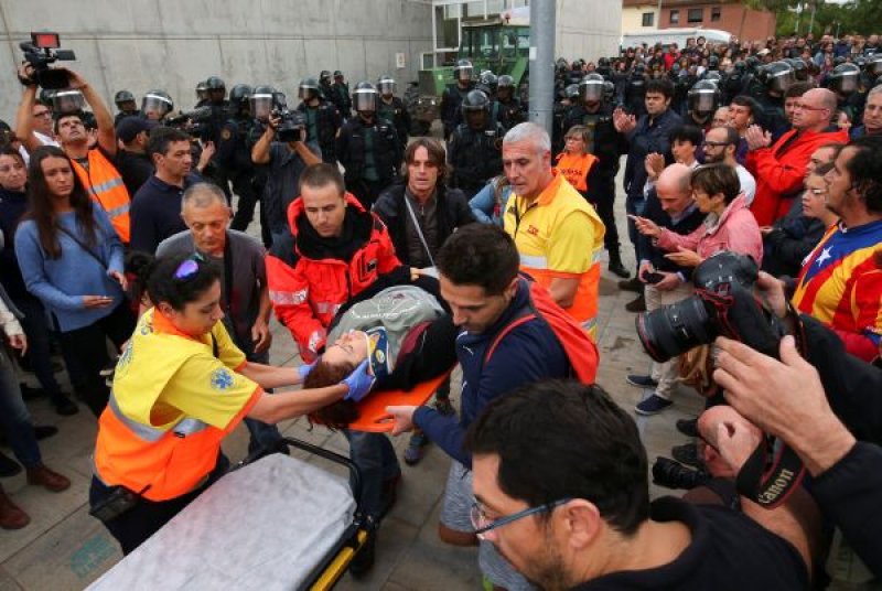 Katalonya'da gergin referandum - 0