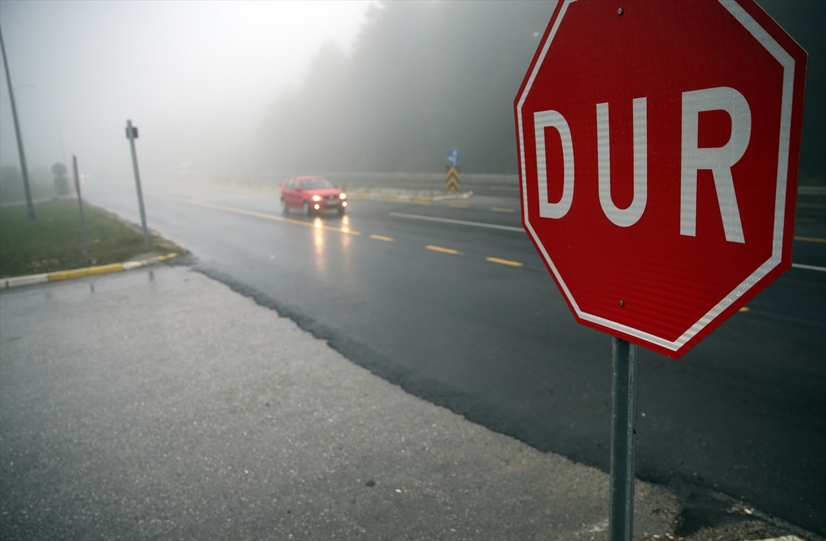 Bolu'da sis etkisi - 0