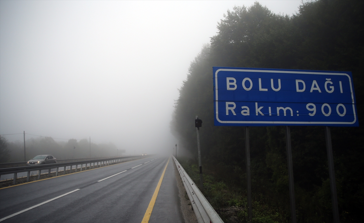 Bolu'da sis etkisi - 0