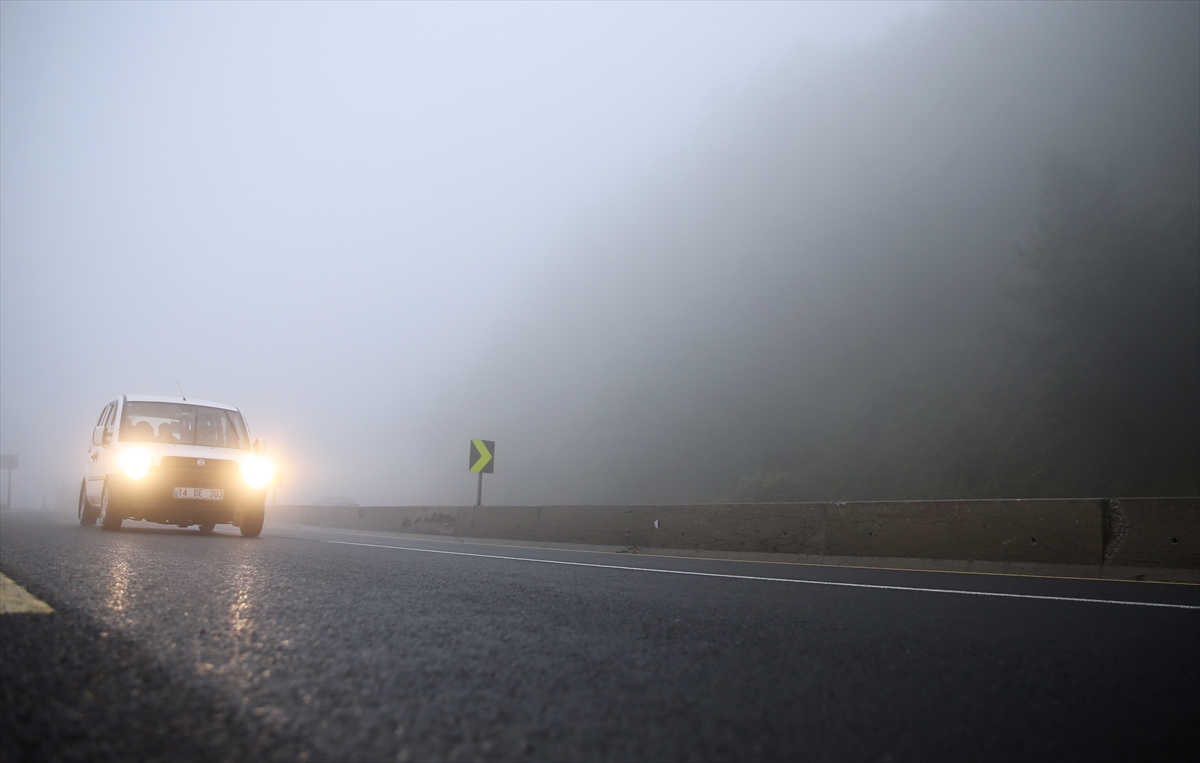 Bolu'da sis etkisi - 0