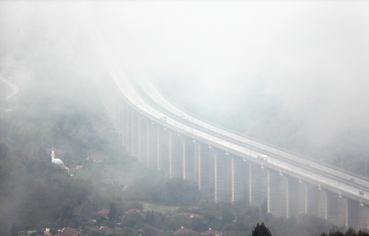 Bolu'da sis etkisi - 0