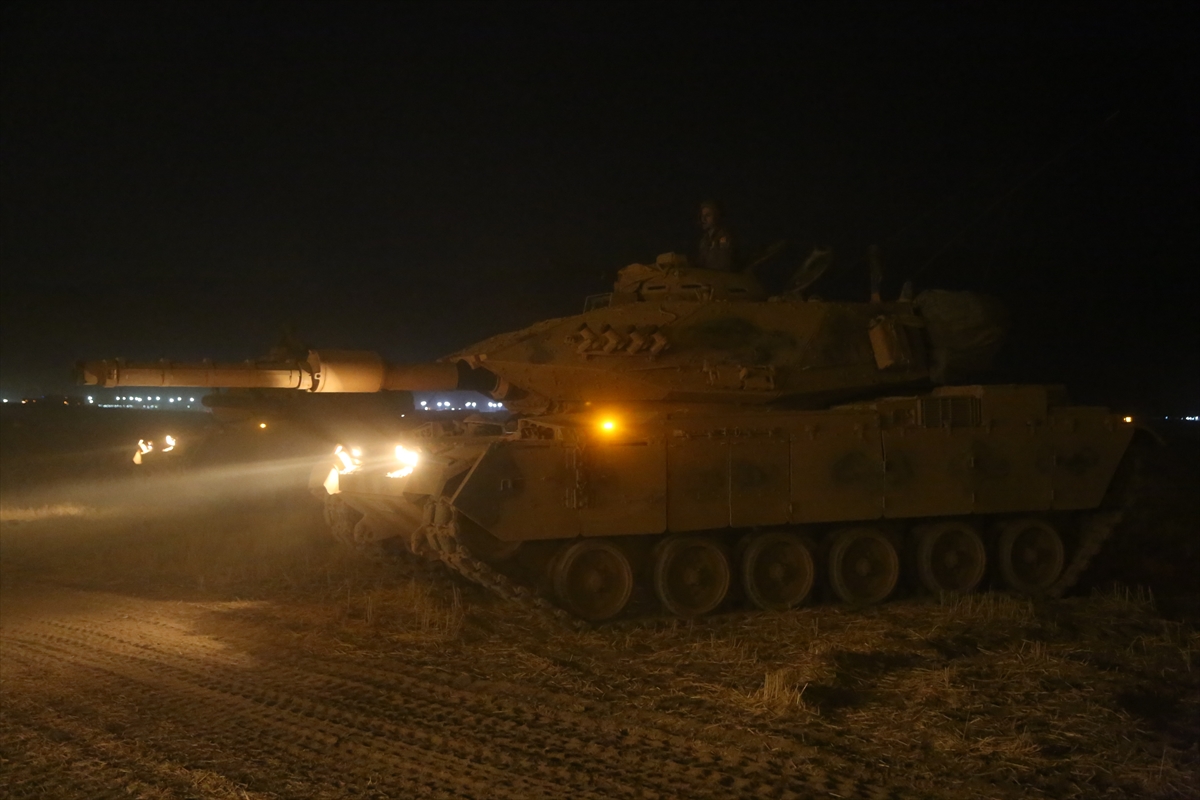 Silopi-Habur sınırında tatbikat sürüyor - 0