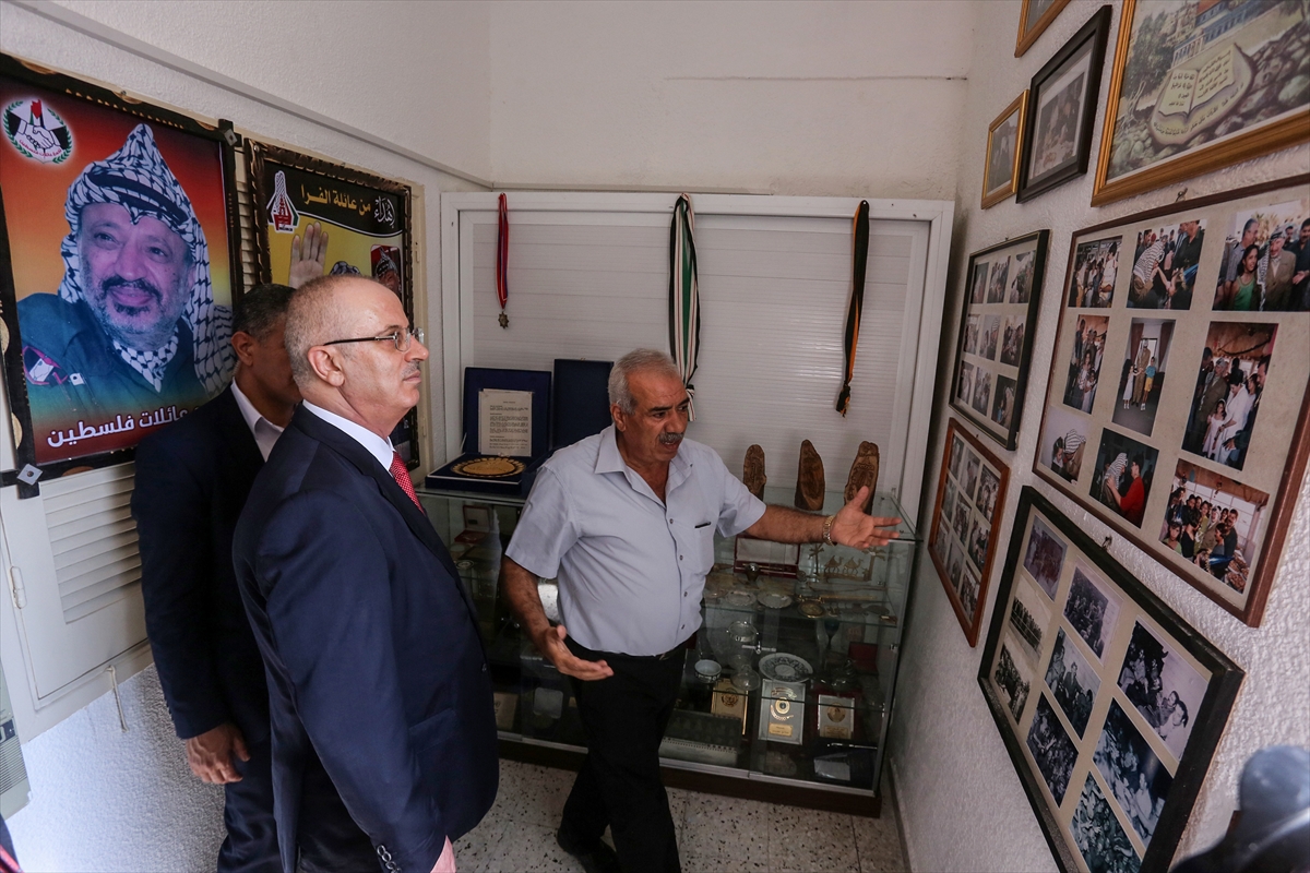 Filistin Uzlaşı Hükümeti Başbakanı Hamdallah Gazze tutunda - 1