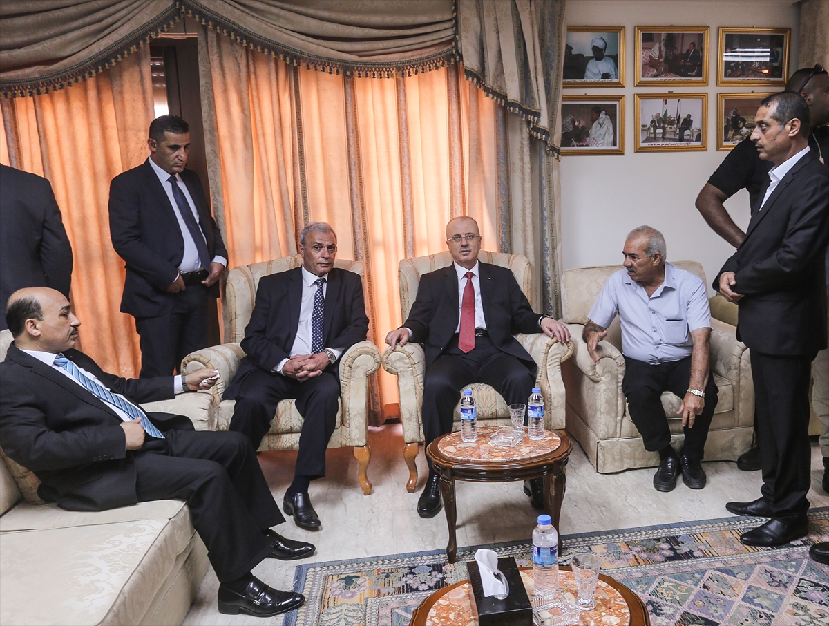 Filistin Uzlaşı Hükümeti Başbakanı Hamdallah Gazze tutunda - 2