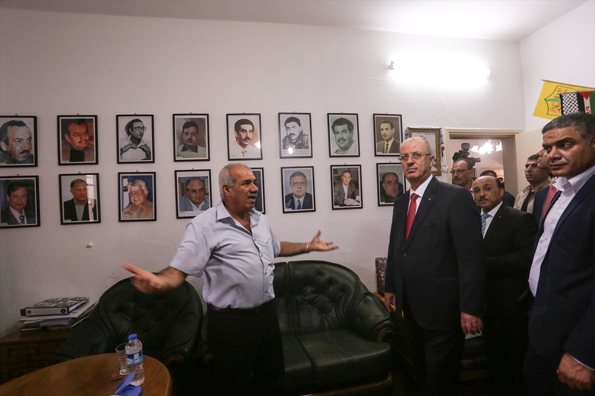 Filistin Uzlaşı Hükümeti Başbakanı Hamdallah Gazze tutunda - 5