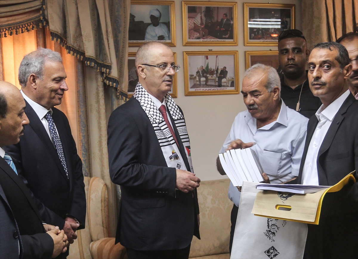 Filistin Uzlaşı Hükümeti Başbakanı Hamdallah Gazze tutunda - 7