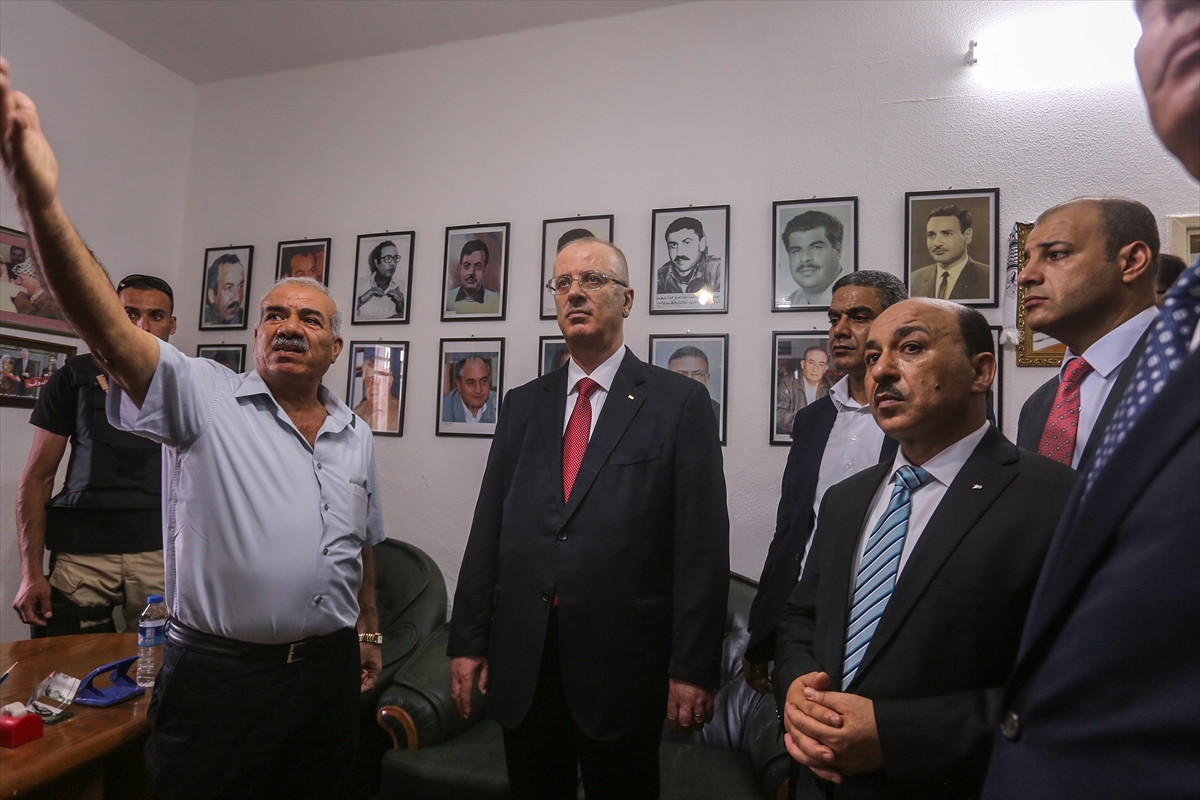 Filistin Uzlaşı Hükümeti Başbakanı Hamdallah Gazze tutunda - 8