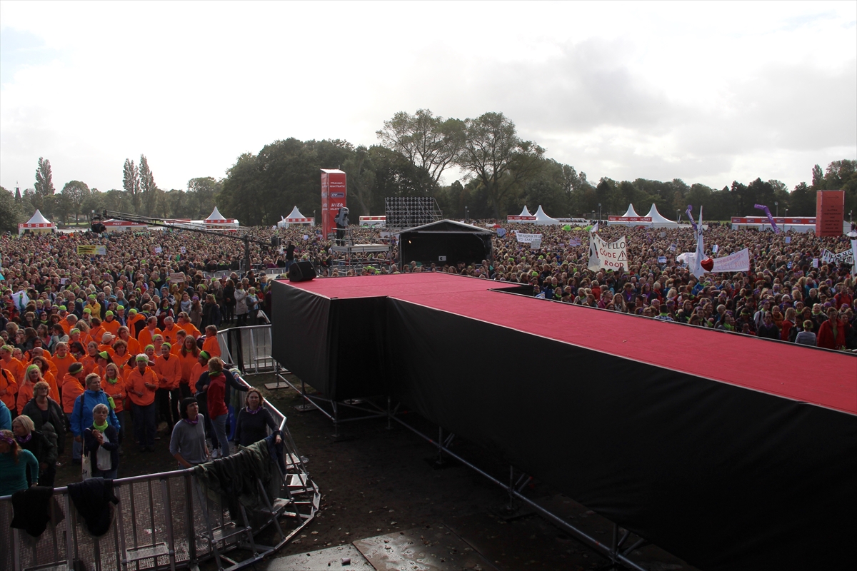 Hollanda'da öğretmenler greve gitti - 1