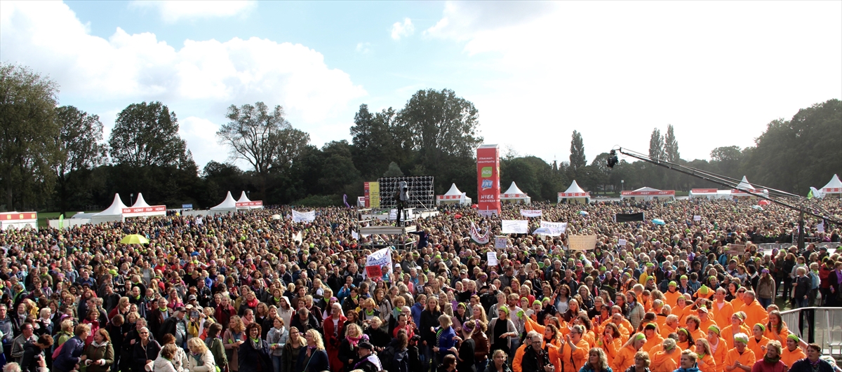 Hollanda'da öğretmenler greve gitti - 2