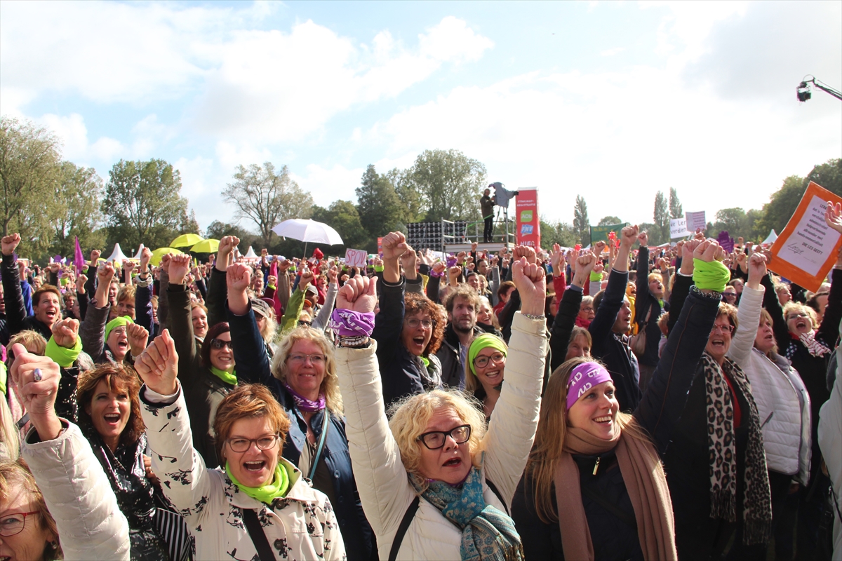 Hollanda'da öğretmenler greve gitti - 3