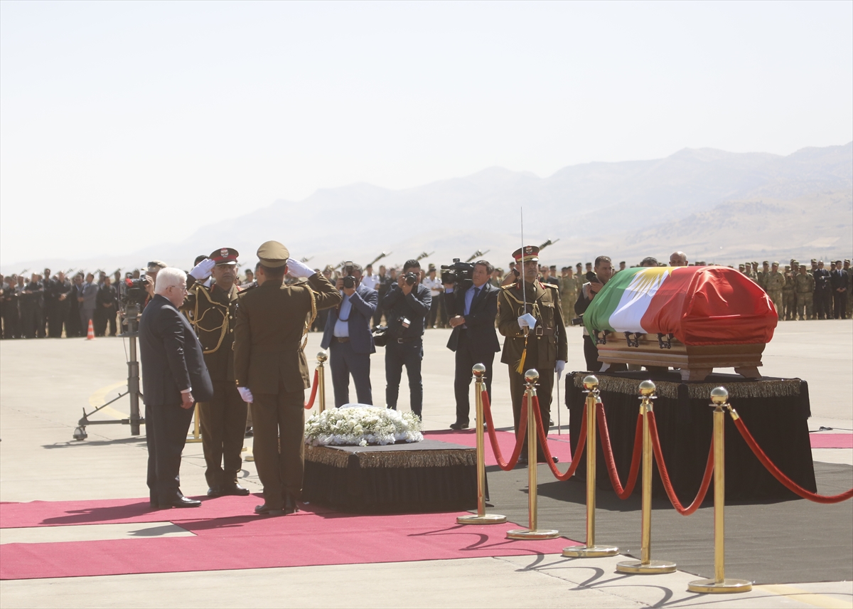 Talabani'nin naaşı Süleymaniye'ye getirildi - 0
