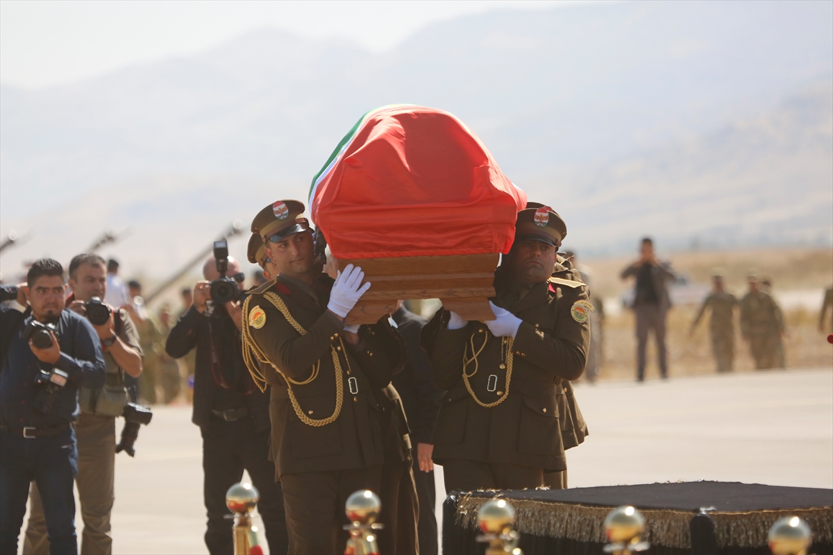 Talabani'nin naaşı Süleymaniye'ye getirildi - 0