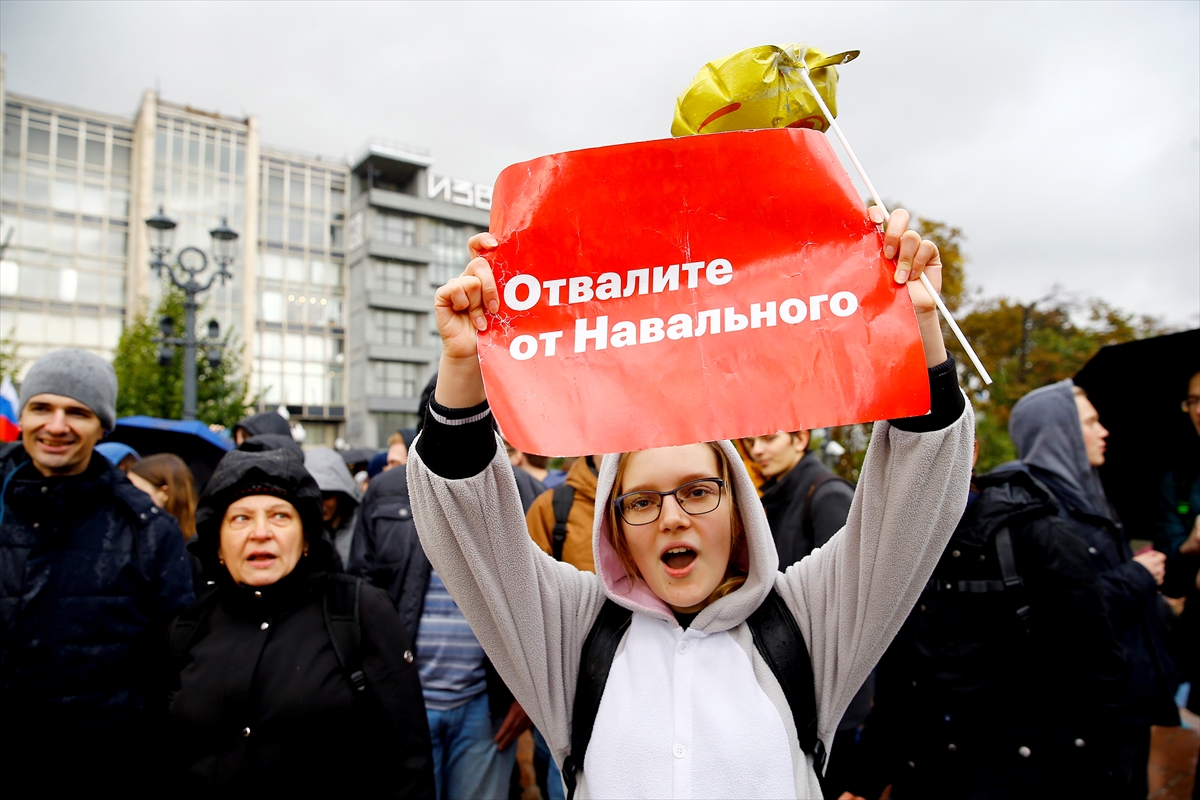 Putin doğum gününde protesto edildi! - 2