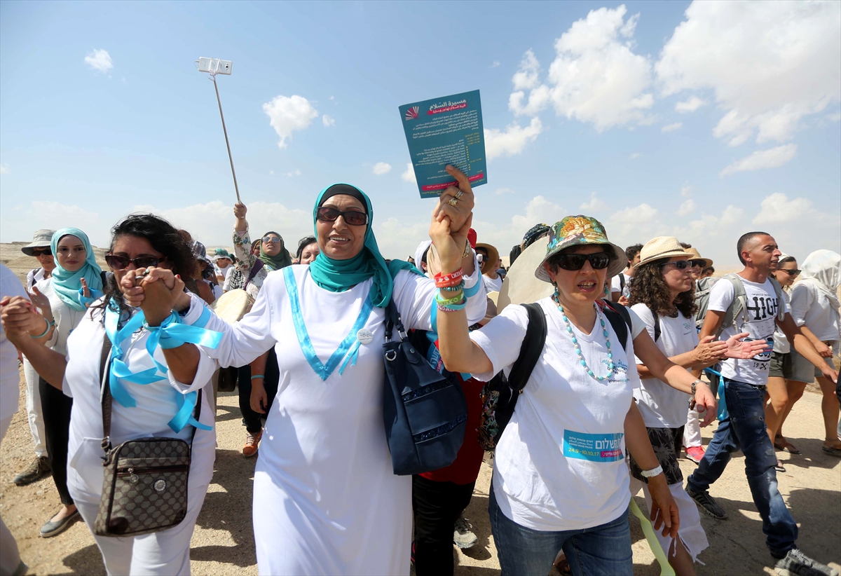 Filistinli ve İsrailli kadınlardan 'barış yürüyüşü' - 1