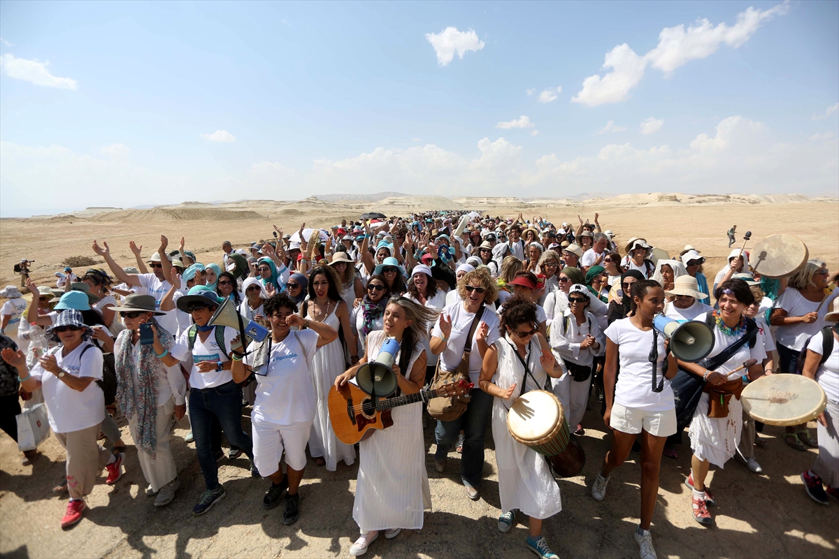Filistinli ve İsrailli kadınlardan 'barış yürüyüşü' - 2