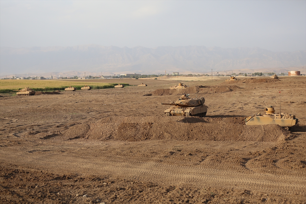 Silopi-Habur bölgesinde tatbikatlar sürüyor - 11